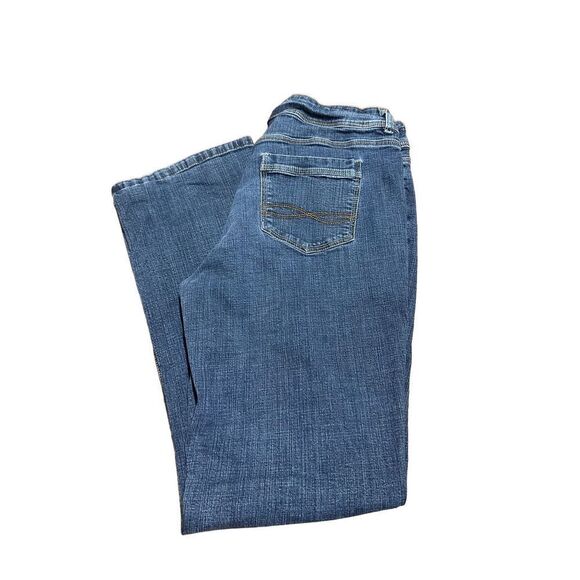Lee mid rise‎ bootcut jeans size 14 - Picture 1 of 5